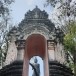 พระพุทธลีลาปางประจำพระชนมวารที่สูงใหญ่ที่สุดในประเทศ