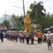 สงกรานต์ ประเพณีแห่ต้นดอกไม้บ้านอาฮี