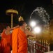 ประเพณีสรงน้ำและห่มผ้าพระธาตุจอมทอง