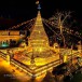 งานบุญเจดีย์ข้าว สืบสานบุญคูณลาน บูชาพระแม่โพสพ 