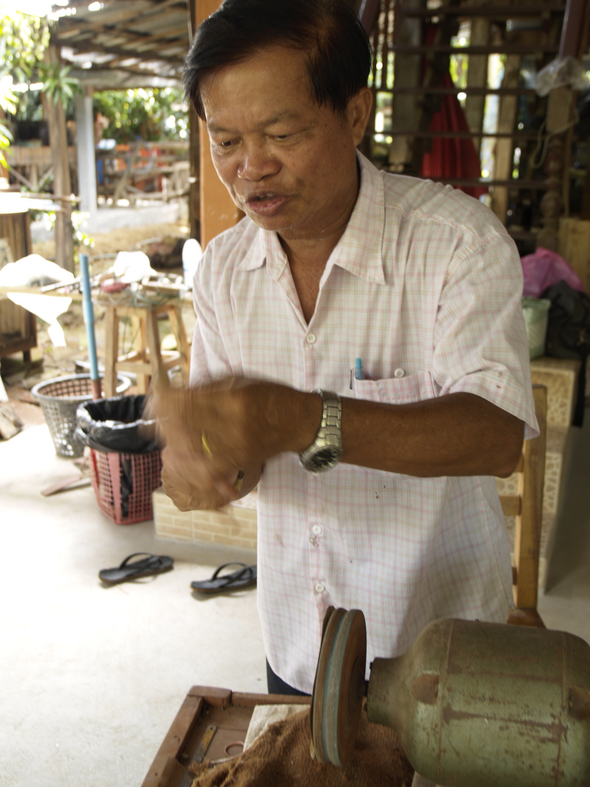 การทำข้าวตอกพระร่วง