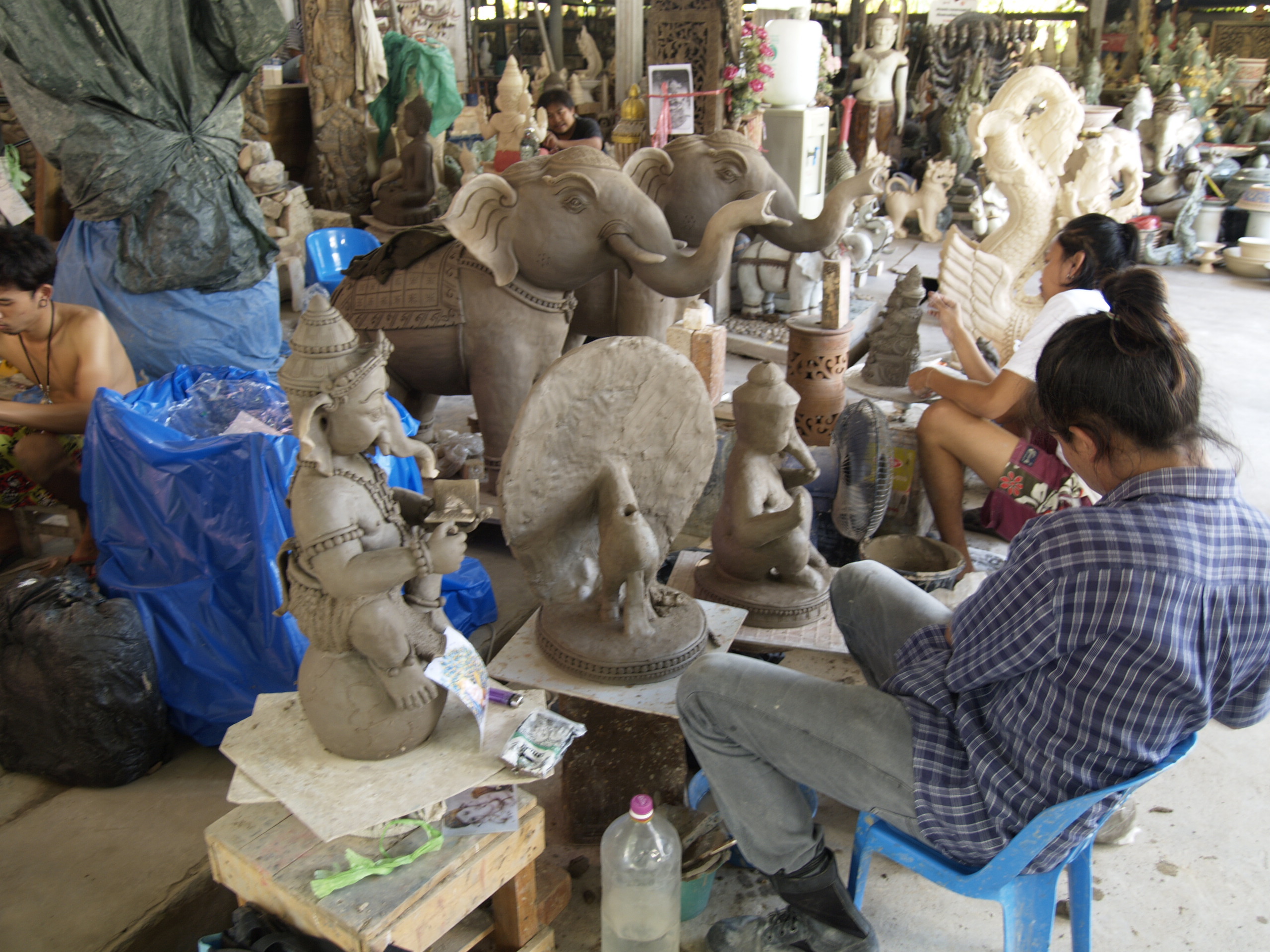 การทำเครื่องสังคโลก